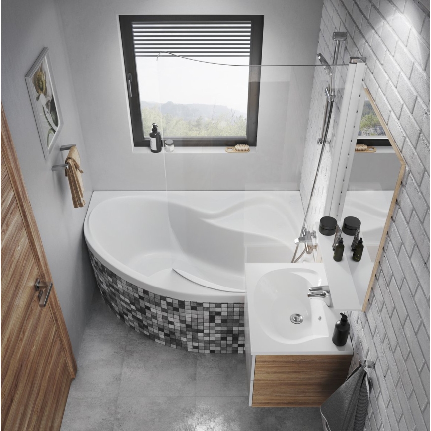 Ravak X070046 - Termosztátos kádcsaptelep TERMO, fényes króm