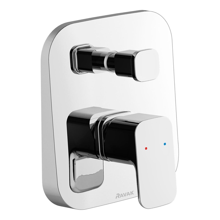 Ravak X070134 - FREE falba süllyesztett zuhanycsaptelep, fényes króm