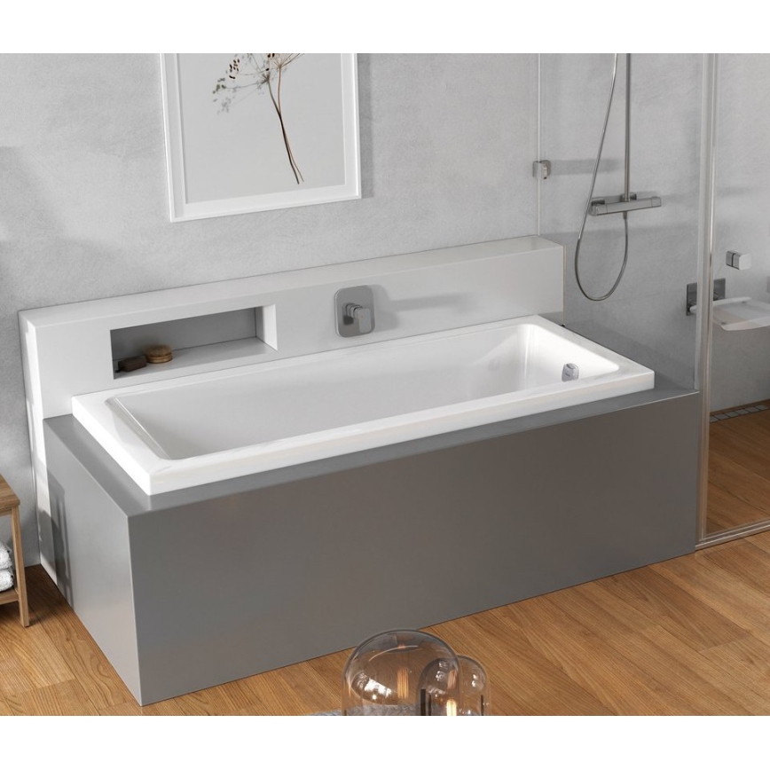 Ravak X070137 - R-BOX falba süllyesztett zuhanycsaptelep, fényes króm