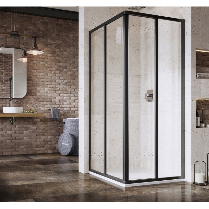 Ravak X070137 - R-BOX falba süllyesztett zuhanycsaptelep, fényes króm