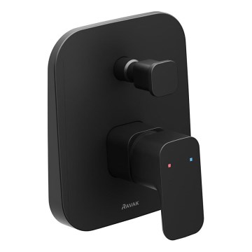 Ravak X070158 - FREE rejtett beépítésű zuhanycsaptelep, fekete
