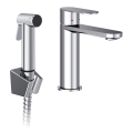 Ravak X070450 - Mosdócsaptelep bidé zuhannyal CHROME, fényes króm