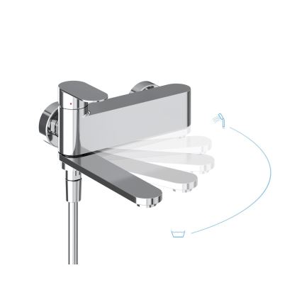 Ravak X070451 - Kádcsaptelep CHROME fényes króm