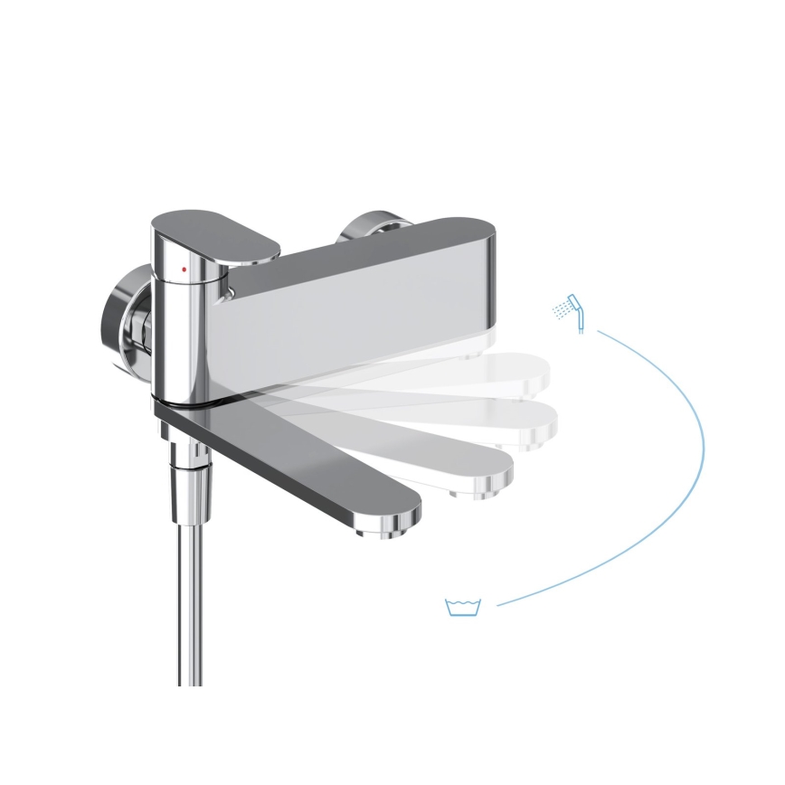 Ravak X070451 - Kádcsaptelep CHROME fényes króm