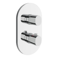 Ravak X070457 - Termosztátos zuhanycsaptelep falba süllyesztett szereléshez CHROME fényes króm