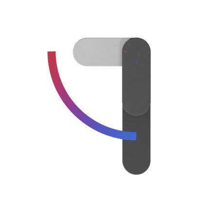 Ravak X070461 - CHROME 30 cm fekete mosdócsaptelep