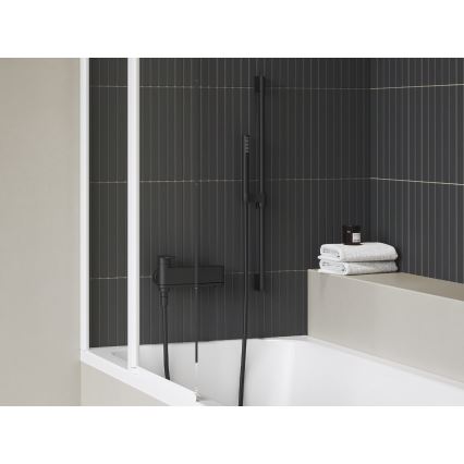 Ravak X070463 - Kádcsaptelep CHROME fekete