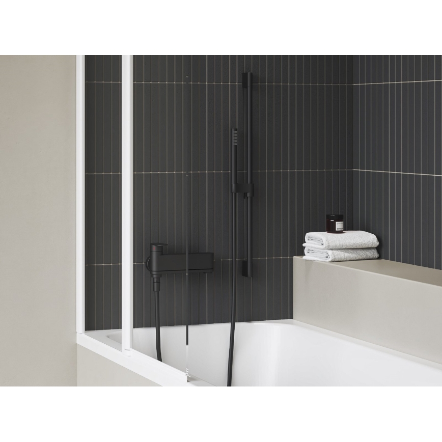 Ravak X070463 - Kádcsaptelep CHROME fekete