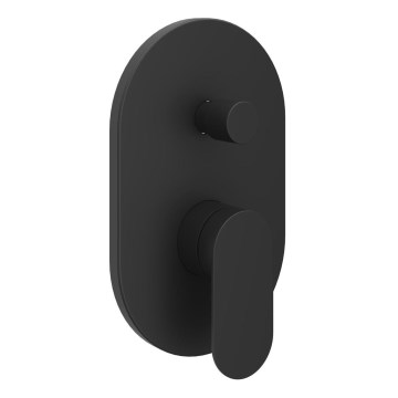 Ravak X070466 - Falba építhető zuhanycsaptelep CHROME fekete