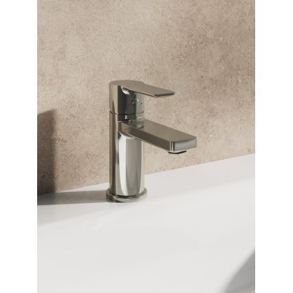 Ravak X070482 - Mosdócsaptelep SOLAR 13,5 cm, fényes króm