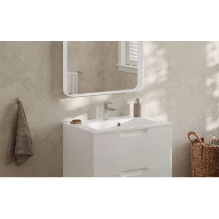 Ravak X070482 - Mosdócsaptelep SOLAR 13,5 cm, fényes króm