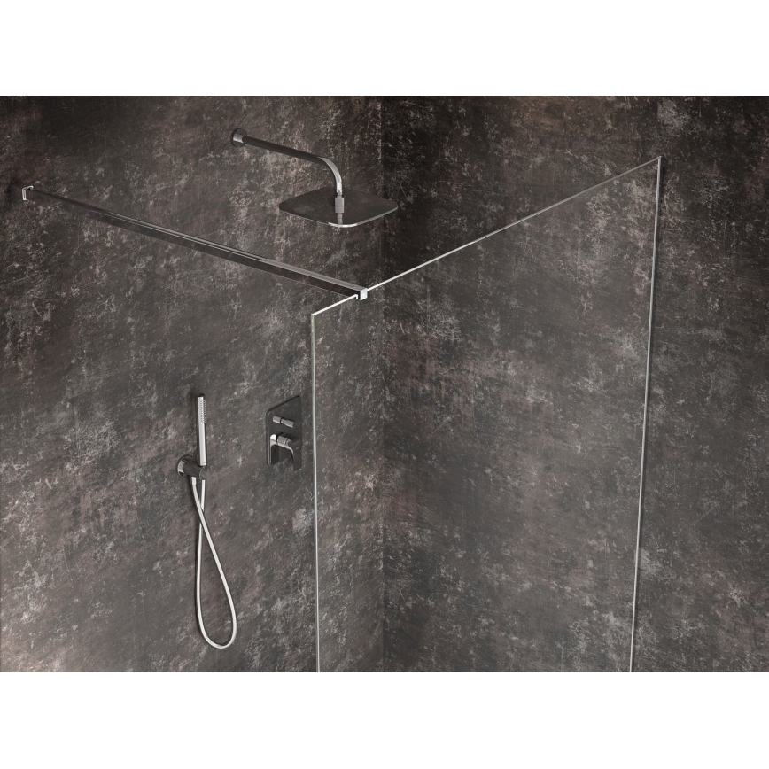 Ravak X07P176 - Műanyag zuhanycső 150 cm fényes króm