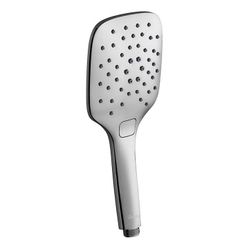 Ravak X07P348 - Kézi zuhanyfej nyomógombbal, fényes króm