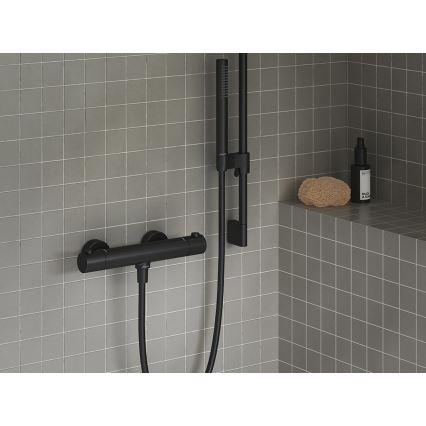 Ravak X07P568 - 150 cm hosszú műanyag zuhanytömlő, fekete