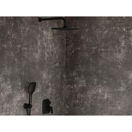 Ravak X07P569 - Fekete, nyomógombos kézi zuhany