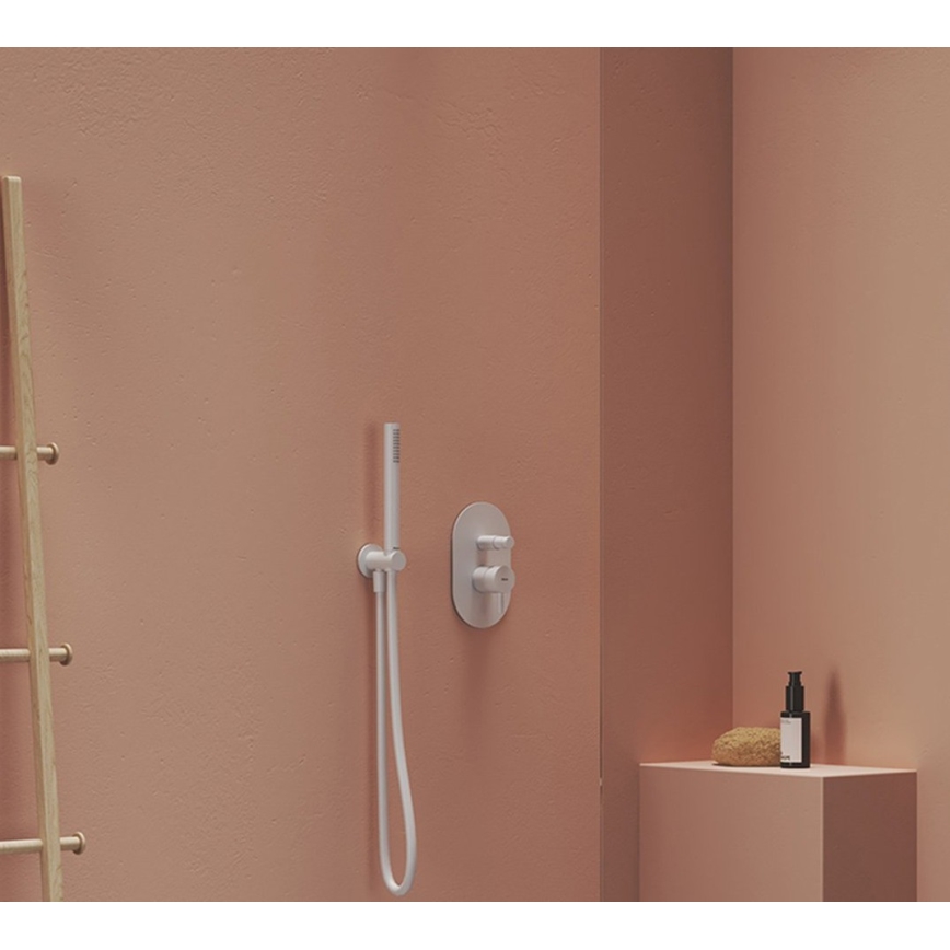 Ravak X07P682 - matt fehér kézi zuhany