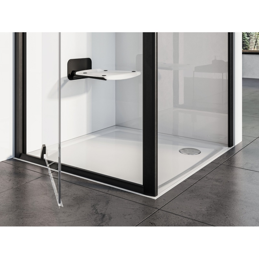 Ravak XA034411010 - PERSEUS négyzetes zuhanytálca 80x80 cm fehér