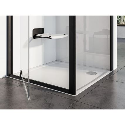 Ravak XA037711010 - PERSEUS négyzet alakú zuhanytálca 90x90 cm fehér