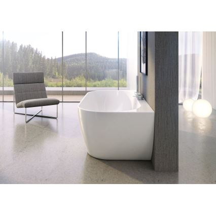Ravak XC00100024 - FREEDOM kád 166x80 cm, akril, fényes fehér
