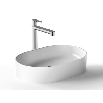 Ravak XJX01155001 - Ráültethető mosdó CERAMIC SLIM 55x37 cm kerámia/fehér
