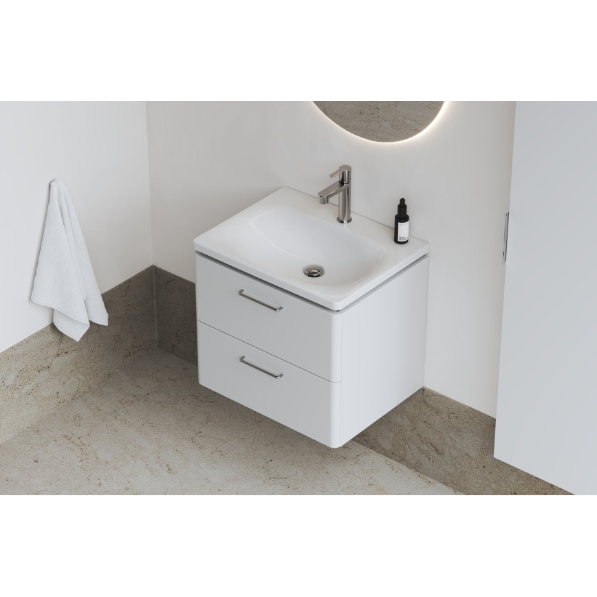 Ravak XJX01250000 - Süllyesztett mosdó BALANCE 50 x 46,5 cm kerámia/fehér