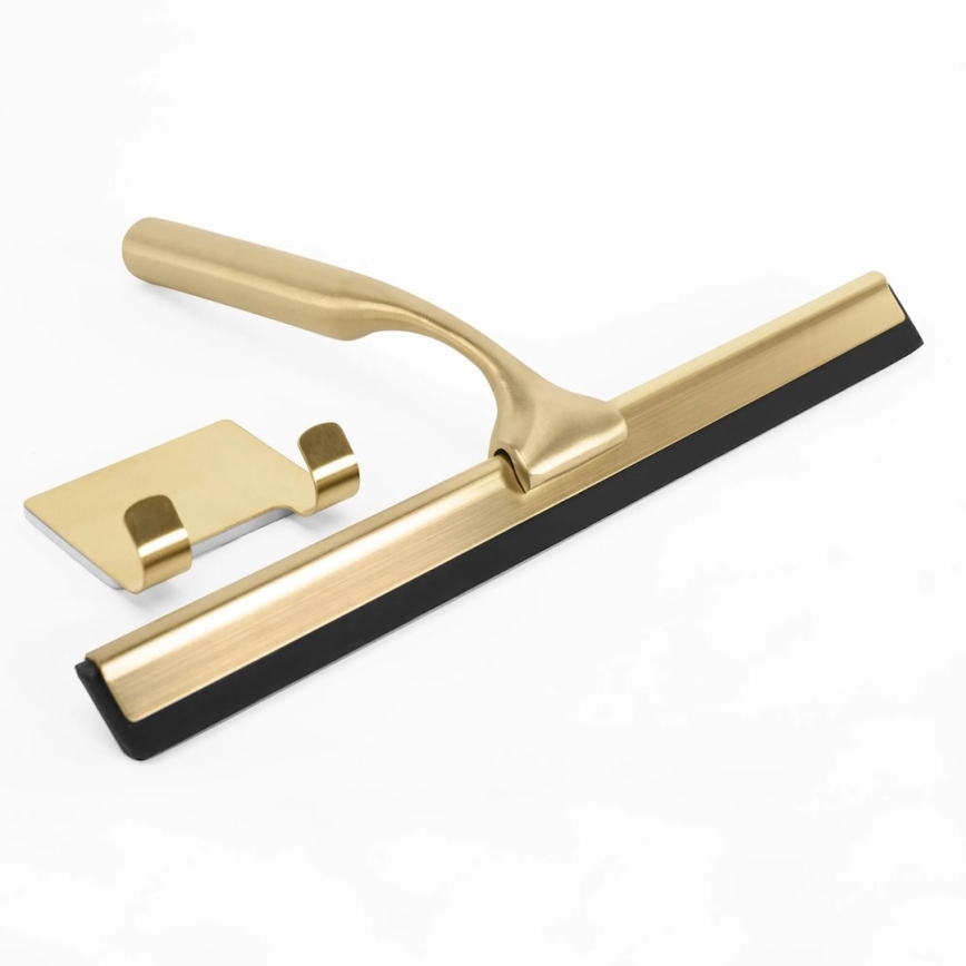 REA-72069 - Szálcsiszolt arany üveglehúzó tartóval