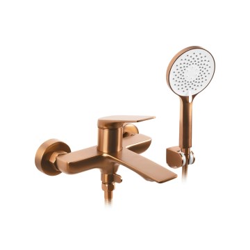 REA-B0492 - AVALON kádszett, szálcsiszolt réz