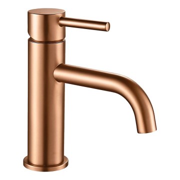 REA-B1112 - Mosdócsaptelep LUNGO 16,5 cm szálcsiszolt réz