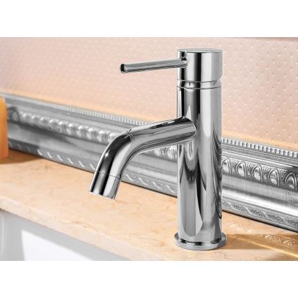 REA-B4101 - LUNGO mosdócsaptelep, 16,5 cm, fényes króm