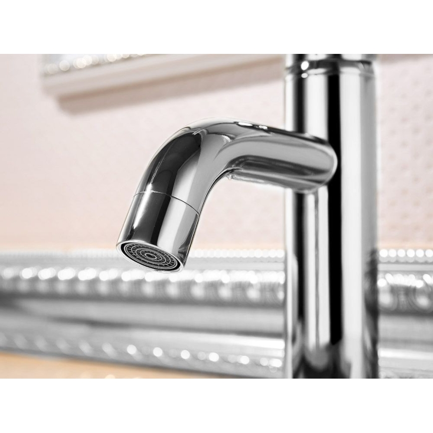 REA-B4101 - LUNGO mosdócsaptelep, 16,5 cm, fényes króm