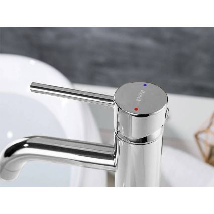 REA-B4104 - LUNGO mosdócsaptelep, 28 cm, fényes króm