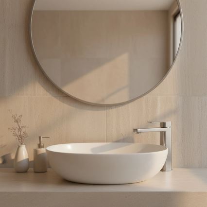 REA-B4588 - Mosdó csaptelep ARLO 30 cm, nikkelezett