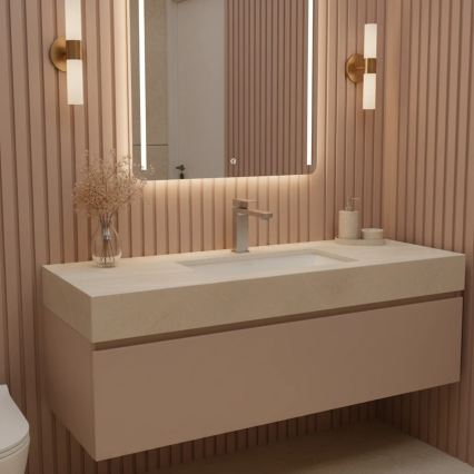 REA-B4589 - ARLO 17 cm-es mosdócsaptelep, nikkelezett