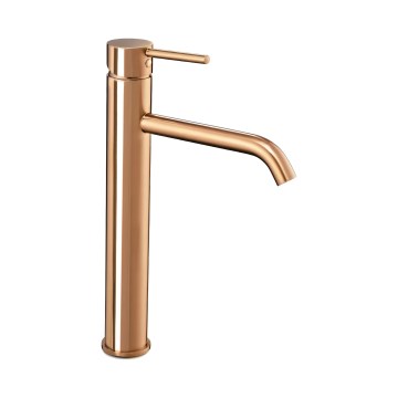 REA-B6321 - LUNGO 28 cm mosdócsaptelep, rózsaarany