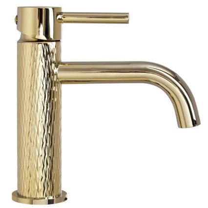 REA-B6322 - Mosdócsaptelep LUNGO ART 16,5 cm arany