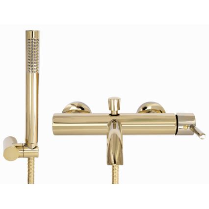 REA-B6635 - LUNGO fürdőkád-szett arany