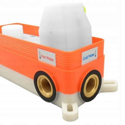 REA-B7503 - LUNGO beépített csaptelepes kádgarnitúra, szálcsiszolt arany