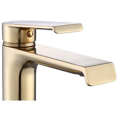 REA-B9969 - Mosdócsaptelep HASS 15 cm, szálcsiszolt arany