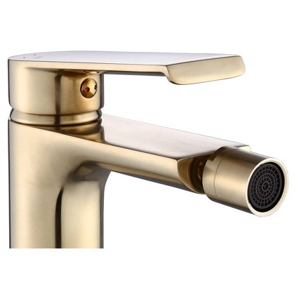 REA-B9970 - HASS bidé csaptelep, 14,5 cm, szálcsiszolt arany