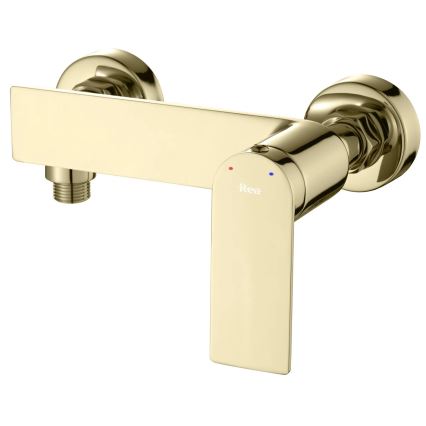 REA-B9984 - STORM arany zuhanyszett csapteleppel