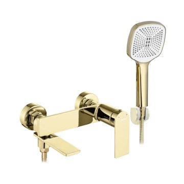 REA-B9985 - STORM fürdőkád csaptelep szett arany