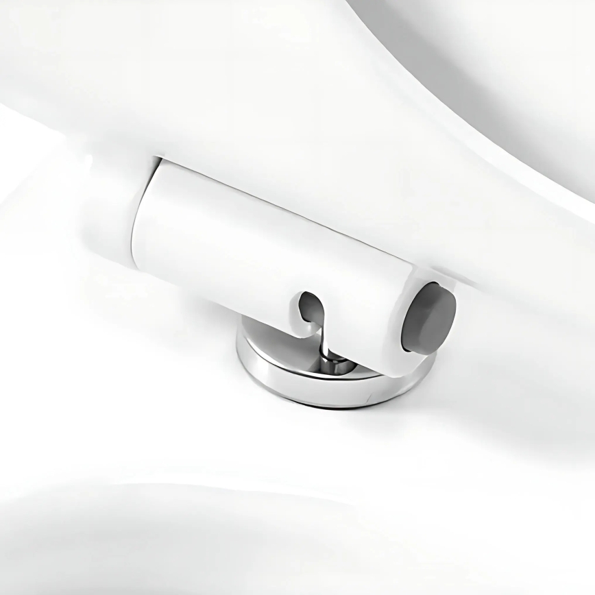 REA-C1652 - Fali WC GUSTAVO RIMLESS ülőkefével, kerámia/fehér