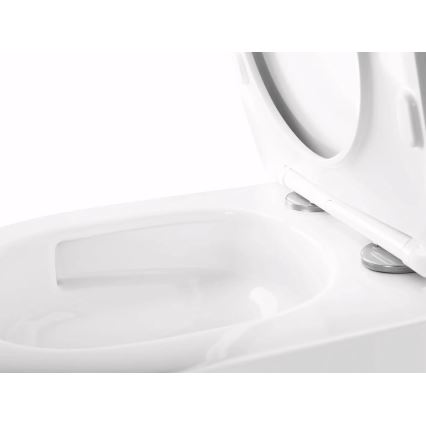 REA-C6800 - TITO TORNADO RIMLESS fali WC ülőkével, kerámia/fehér