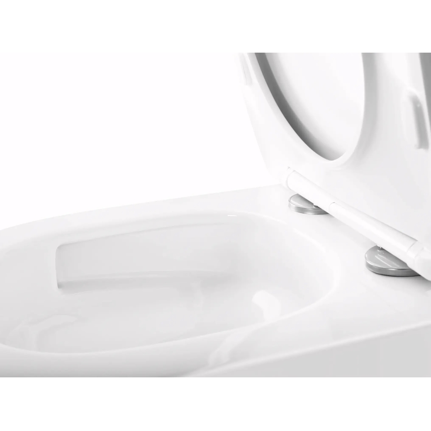 REA-C6800 - TITO TORNADO RIMLESS fali WC ülőkével, kerámia/fehér