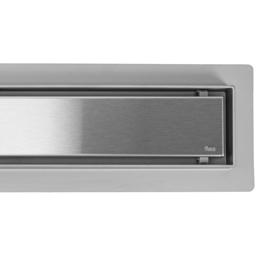 REA-G2503 - NEOX 80 cm-es rozsdamentes acél lefolyócsatorna