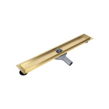REA-G2738 - NEOX PRO 100 cm lineáris zuhanyfolyóka, arany