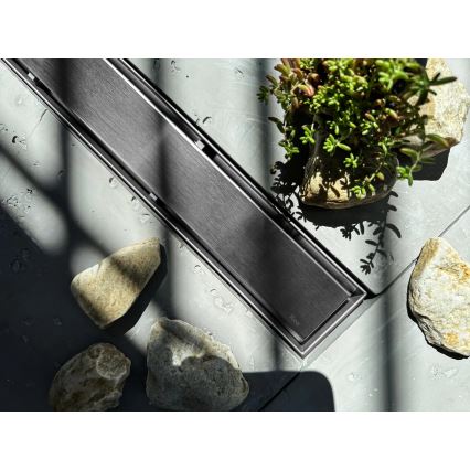 REA-G5806 - NEOX PRO 50 cm nikkelezett lineáris padlóösszefolyó