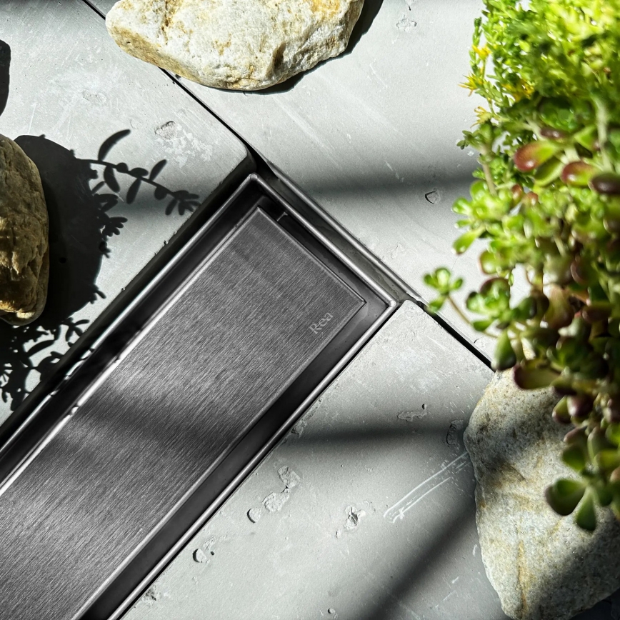 REA-G5806 - NEOX PRO 50 cm nikkelezett lineáris padlóösszefolyó