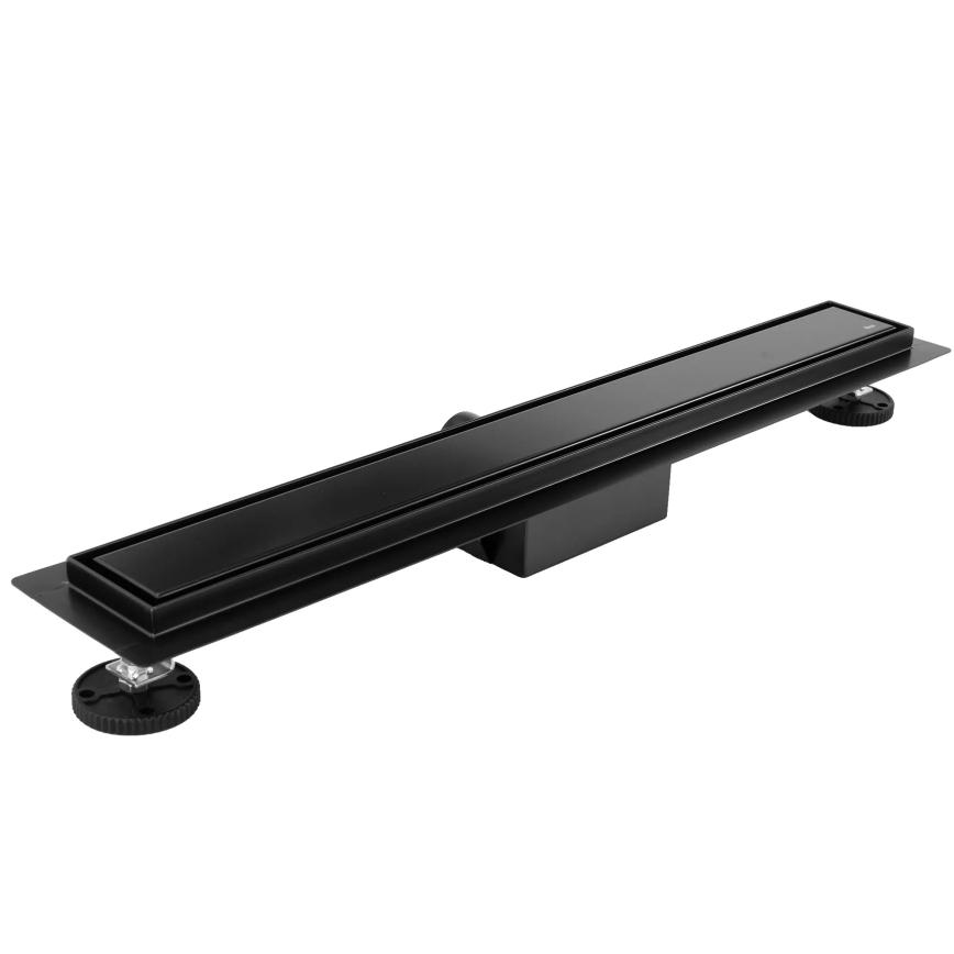 REA-G6602 - Lineáris lefolyó PURE NEOX 70 cm matt fekete