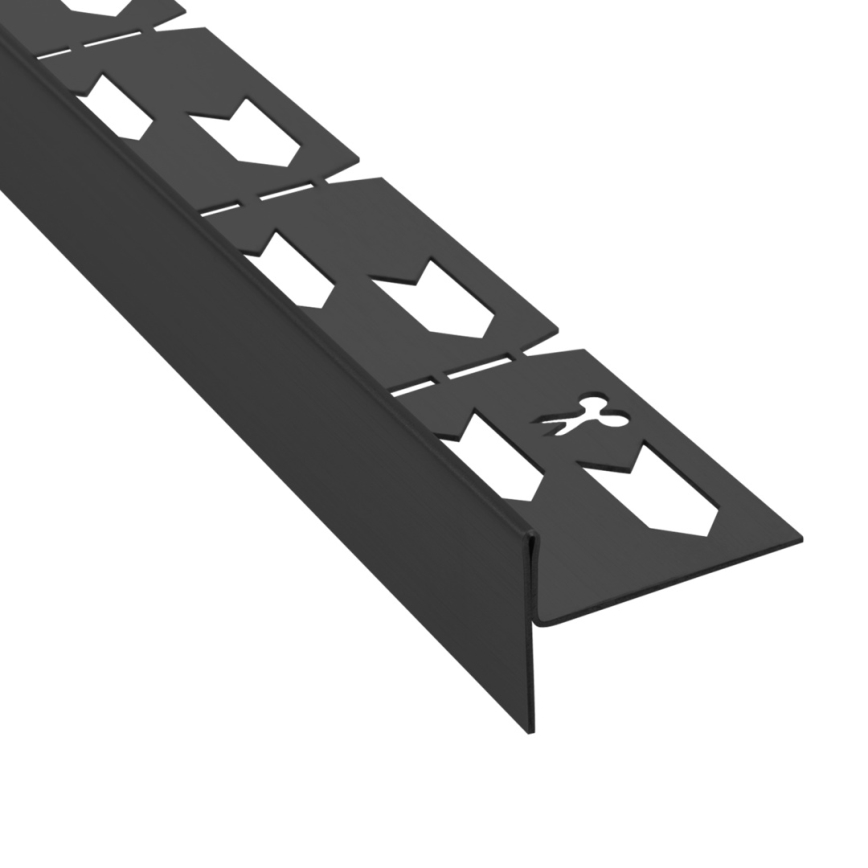 REA-K3218 - Lejtős profil 140 cm fekete